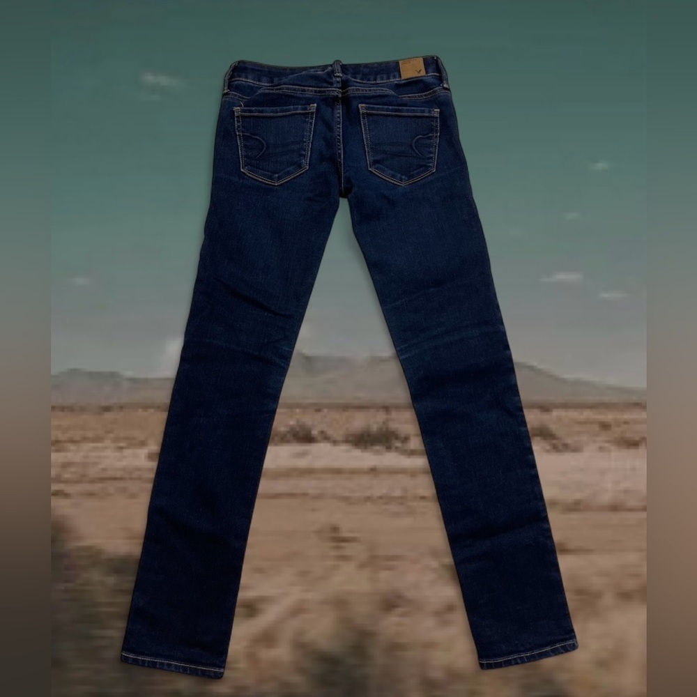 Y2k American Eagle Skinny Jeans - Picture 3 of 8